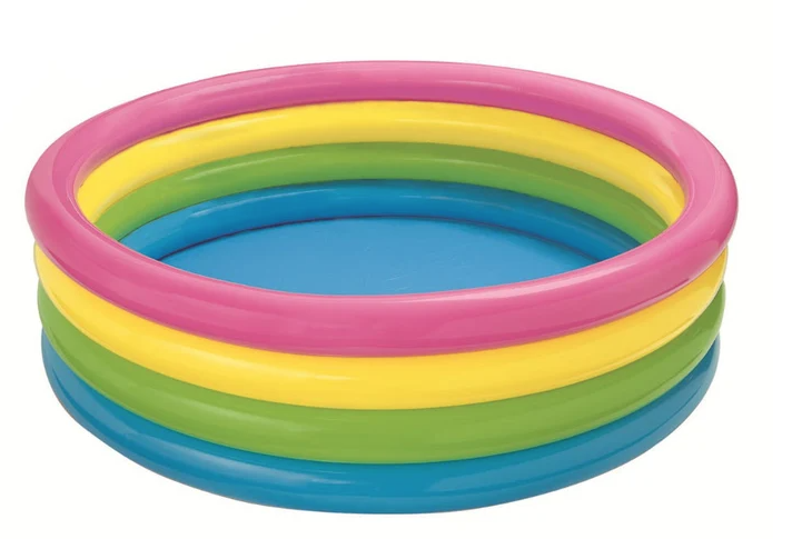 Piscina gonflabila multicolor 168 x 46 cm